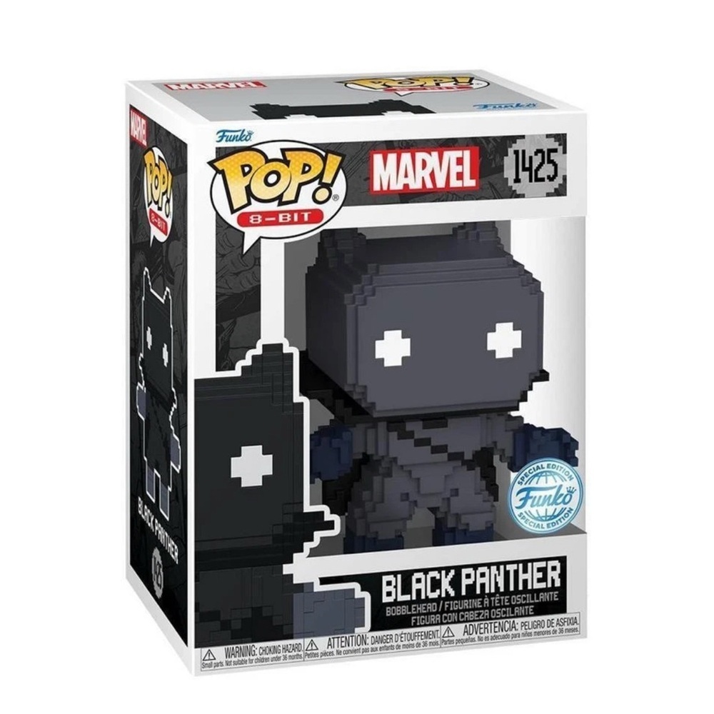 Funko Pop! 8-Bit Black Panther Action Figure